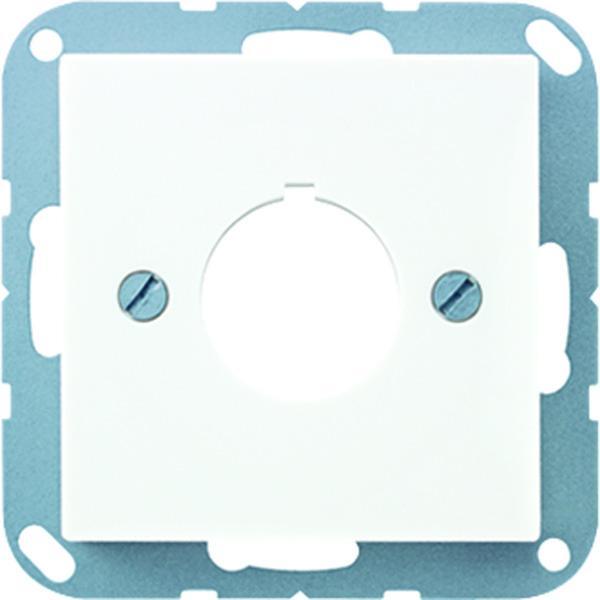 Jung AS500 Insteekplaat Schakelmateriaal - A564WW, Doe-het-zelf en Verbouw, Elektra en Kabels, Overige typen, Nieuw, Verzenden