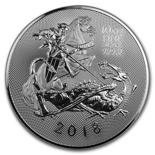 Great Brittain - Silver Valiant 10 oz 2018, Postzegels en Munten, Munten | Europa | Niet-Euromunten, Losse munt, Zilver, Verzenden