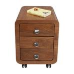 *WOONWINKEL* Kare Design Club Walnut Walnoot Bureau Ladenblo, Nieuw, Verzenden