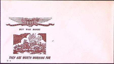 Amerikaanse envelop WWII (lijst optie), Verzamelen, Militaria | Tweede Wereldoorlog, Verzenden