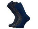 3 Paar Noorse sokken - Thermo - Marineblauw/Grijs/Antraciet