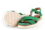 Tamaris Sandalen in maat 40 Groen | 10% extra korting, Tamaris, Verzenden, Sandalen of Muiltjes, Zo goed als nieuw