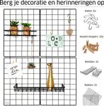 2dekans | Gadgy opvouwbare wandplank in industriële stijl -, Huis en Inrichting, Ophalen of Verzenden, Zo goed als nieuw