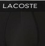 2dekans | Lacoste heren 3P microfiber boxers basic zwart -, Kleding | Heren, Ondergoed, Ophalen of Verzenden, Zwart, Lacoste