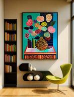 Valdi - Entre páginas y pétalos II - XL (No Reserve), Antiek en Kunst