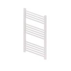 Designradiator BWS Vertico Multirail 80x50 cm Wit, Ophalen of Verzenden, Nieuw, Overige typen
