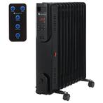 Elektrische kachel / radiator - Zwart - 2500W, Nieuw, 800 watt of meer, Minder dan 60 cm, Ophalen of Verzenden