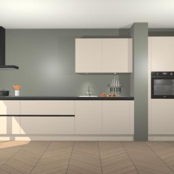 Kasjmier greeploze keuken Alkmaar 73985, Huis en Inrichting, Keuken | Complete keukens, Verzenden