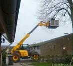 Bomen snoeien, dak,  silo`s (schoon)maken met verreiker, Veehouderij, Werkplaats, Gebouw of Erf