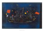 Kunstdruk Paul Klee - Abenteuerschiff 100x70cm, Verzenden, Nieuw