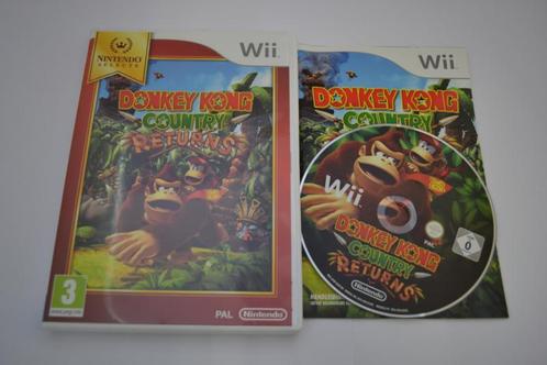 Donkey Kong Country Returns Nintendo Selects (Wii HOL), Spelcomputers en Games, Games | Nintendo Wii, Zo goed als nieuw, Verzenden