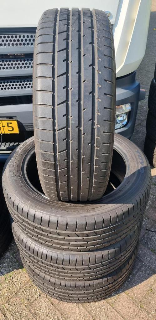 4x 225-55-19 Toyo nette gebruikte banden!, Auto-onderdelen, Banden en Velgen, 19 inch, Zomerbanden, 225 mm, Personenwagen, Gebruikt