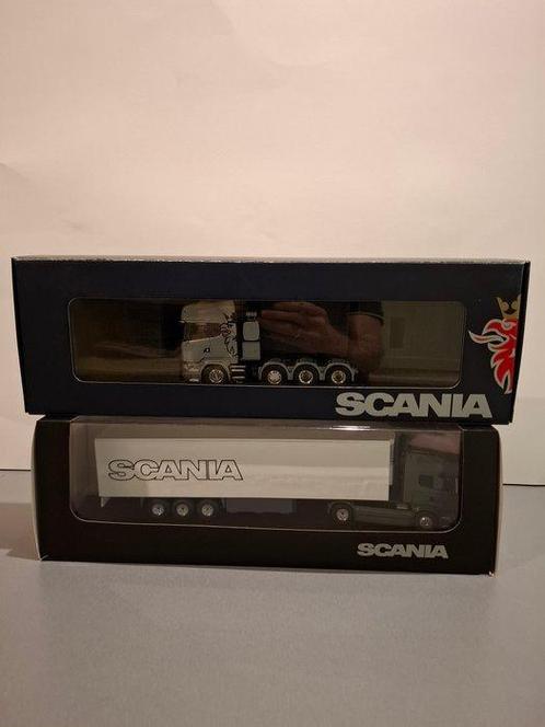 Tekno, ander 1:50 - Modelauto (2) - Scania, Hobby en Vrije tijd, Modelauto's | 1:5 tot 1:12