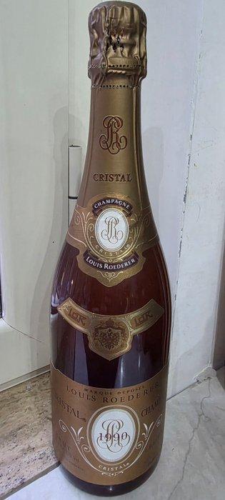 1990 Louis Roederer, Cristal - Champagne - 1 Fles (0,75, Verzamelen, Wijnen