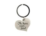 Sleutelhanger Hart Ik Hou Van Jou 10cm, Verzenden, Nieuw
