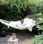 Hangmat - 260 x 80 cm - gevlochten touw – Crème, Ophalen of Verzenden, Nieuw