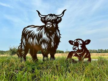 tuinbeelden 100 soorten, dieren, planten cortenstaal, zwart beschikbaar voor biedingen