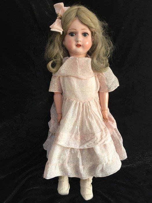 Prachtige antieke pop Made in Belgium (1920-1930) - Pop -, Antiek en Kunst, Antiek | Speelgoed