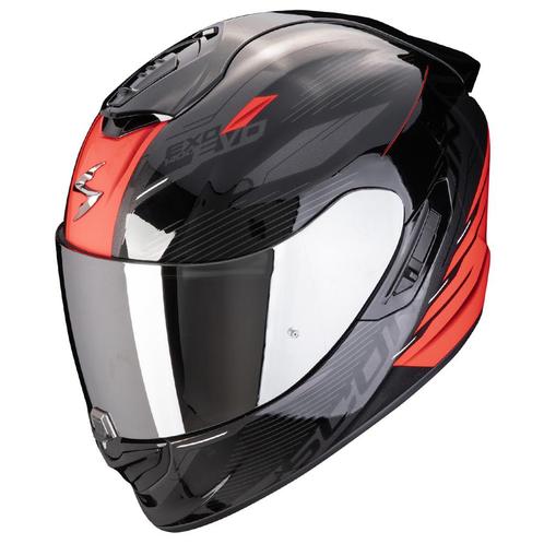 Scorpion EXO-1400 Evo II Air Luma Zwart Rood Integraalhelm, Motoren, Kleding | Motorhelmen, Integraalhelm, Heren, XXL, Nieuw met kaartje