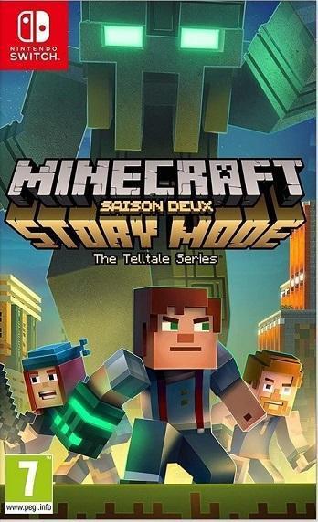 Minecraft Season Two Story Mode The Telltale Series Switch, Spelcomputers en Games, Games | Nintendo Switch, 1 speler, Zo goed als nieuw
