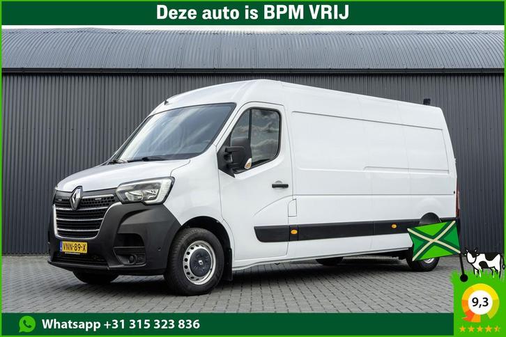 Renault Master T35 dCi 180PK | L3H2 | 3.5T Trekgewicht | Luc, Auto's, Bestelauto's, Onderhoudsboekje, Lease, Overige kleuren, Handgeschakeld