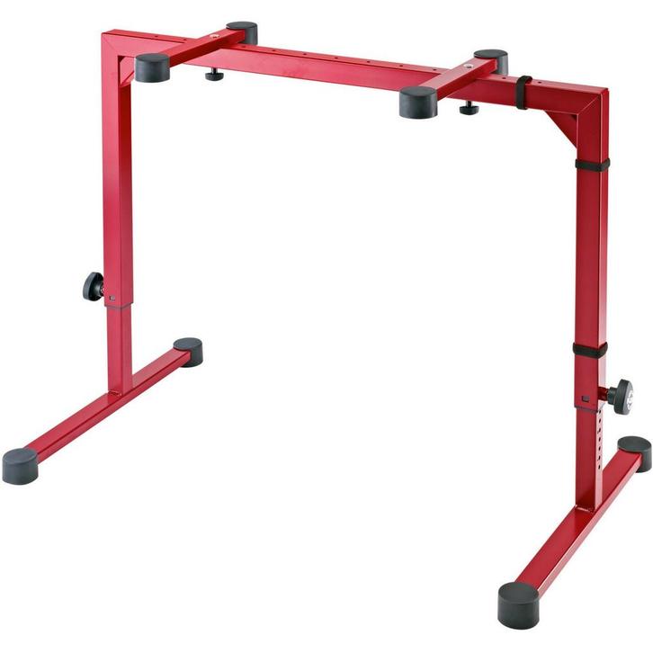 Konig & Meyer 18810 Omega tafelmodel keyboardstandaard rood, Muziek en Instrumenten, Keyboards, Verzenden