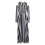 Heart Mind • zwart wit gestreepte maxi jurk • 34, Kleding | Dames, Verzenden, Wit, Nieuw, Heart Mind