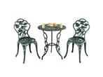 Coast 3-delige Bistroset Gietaluminium - 2 Stoelen 1 Tafel -, Verzenden, Nieuw