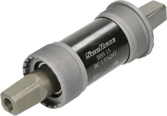 Sunrace Trapas Kogellager Bsa Staal 111 Mm, Fietsen en Brommers, Fietsonderdelen, Verzenden