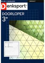 Denksport Doorloper - 3* 490 2025, Verzenden, Nieuw, Sport en Vrije tijd