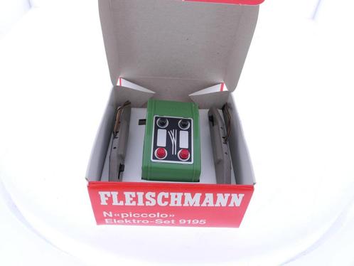 Schaal N Fleischmann 9195 elektro set #6785 (N (1:160)), Hobby en Vrije tijd, Modeltreinen | N-Spoor, Rails, Zo goed als nieuw