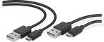 Speedlink, Stream Play & Charge USB Kabel Set voor PS4, Verzenden, Nieuw