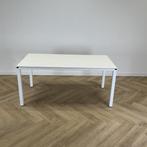 Ahrend 200 vergader-kantinetafel 160x80 cm,  wit, Ophalen of Verzenden, Gebruikt, Bureau