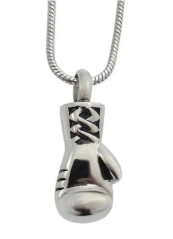 Assieraad, ashanger rvs bokshandschoen, Sieraden, Tassen en Uiterlijk, Kettinghangers, Zilver, Nieuw, Kruis of Symbool, Overige materialen