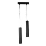 Dubbele langwerpige hanglamp 29CM | Zwart | 2x GU10, Huis en Inrichting, Lampen | Hanglampen, 50 tot 75 cm, Nieuw, Ophalen of Verzenden