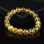 Barnsteen - Golden Baltic Amber Bracelet - Polished Spheres