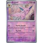Espeon 033/131 Pokeball Prismatic Evolutions, Ophalen of Verzenden, Nieuw, Losse kaart, Foil