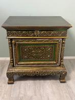 Kast - Luxueuze Handgemaakte Commodekast met Mozaïektegels., Antiek en Kunst