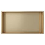 Inbouwnis - Leoni Nima - 30x60x10cm - Geborsteld Goud, Ophalen of Verzenden, Nieuw, Rvs