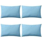 Lichtblauwe Tuinkussens 60x40 (4 st) - Tweedekansje! OP=OP, Tuin en Terras, Tuinmeubel-accessoires, Ophalen of Verzenden, Nieuw