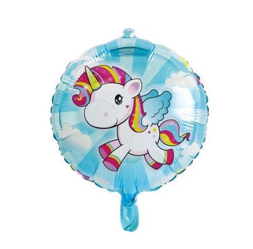 Unicorn Helium Ballon 45cm leeg, Hobby en Vrije tijd, Feestartikelen, Nieuw, Verzenden