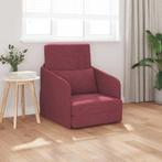 vidaXL Sofa Bed Wijnrood 65 x 80 x 83 cm Stof, Huis en Inrichting, Verzenden, Nieuw, Stof, Minder dan 150 cm