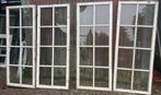 300 nieuwe - oude ramen dubbelglas enkel glas oud glas roede, Ophalen of Verzenden, Gebruikt, Gevelraam of Ruit, Glas in lood