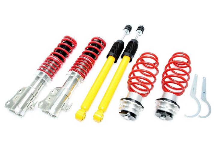 Toyota Yaris III schroefset verlagingsset, Auto-onderdelen, Ophanging en Onderstel, Nieuw, Toyota, Ophalen of Verzenden
