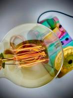 Tafellamp - Plastic, Koper, Metaal - Opera gemaakt door AF, Antiek en Kunst