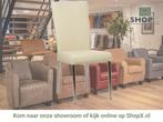 Leren eetkamerstoel Daily - Toledo Polar (crème) - Poten, Huis en Inrichting, Stoelen, Overige kleuren, Nieuw, Leer, Ophalen of Verzenden