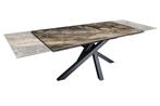 Uitschuifbare eettafel MARVELOUS 180-220-260cm taupe, Ophalen of Verzenden, Nieuw