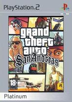 Playstation 2 Grand Theft Auto: San Andreas, Zo goed als nieuw, Verzenden