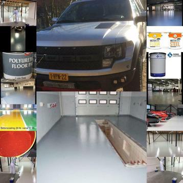 Twee componenten WATERGEDRAGEN coating voor vloeren - SUPER beschikbaar voor biedingen