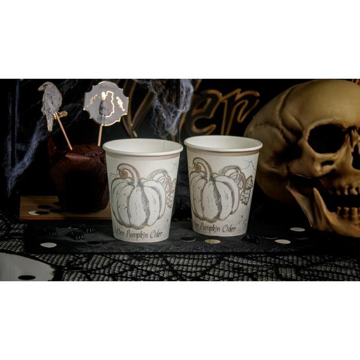 Folat - Papieren bekers - Creepy Curiosities, Hobby en Vrije tijd, Feestartikelen, Nieuw, Verzenden